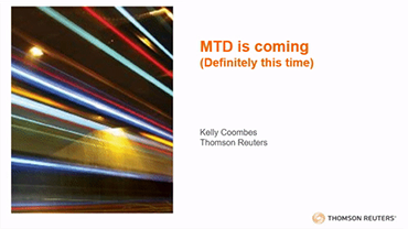 MTD is coming